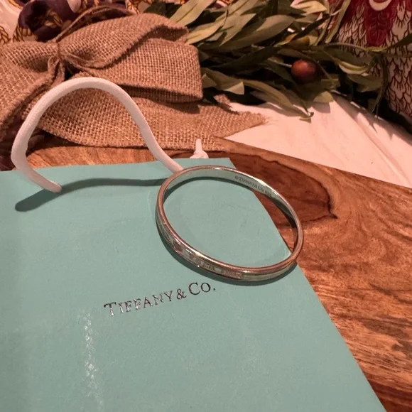 Tiffany & Co. Silver Bangle Bracelet - Picture 3 of 8